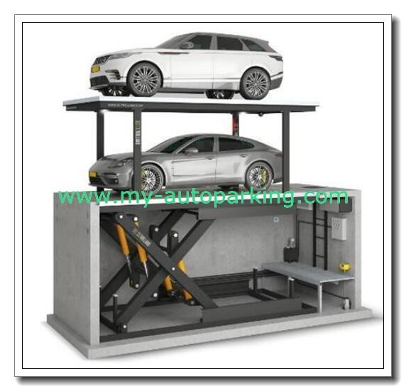 Scissor Underground Automatic Car Lift Multi-level Car Storage Car Parking Lift