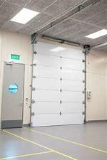 China Power Coating Insulated Sectional Doors Overhead Door Panel Aluminum Alloy factory