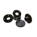 Sa / A105n Ansi B16.5 Slip On Pipe Flanges Black Paint