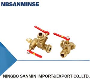 China Three handle liquid level gauge factory