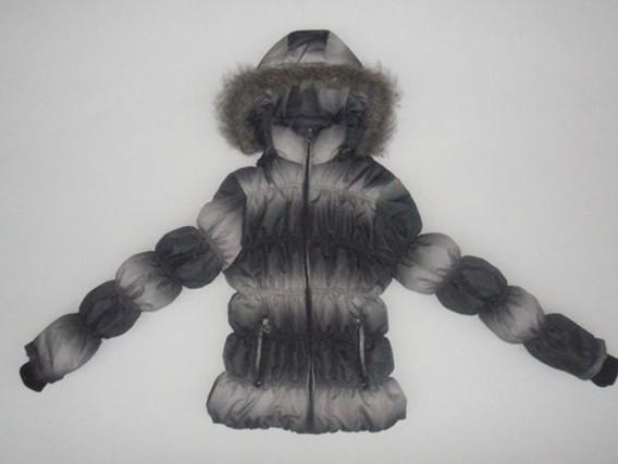 Apparel Fashion Ladies padding jackets stocklots HK038 (ladies jackets, coats