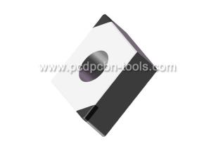 China Flexible Rhombic PCBN Inserts Durable Dry Cutting CBN Turning Inserts factory