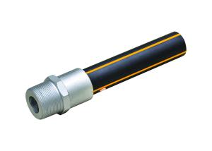 China PE100/PE80 SDR11 Threaded Steel Transition Steel To PE Transition Fittings factory