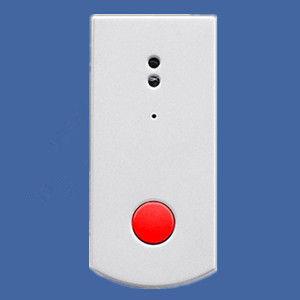 China wireless panic button with rechargeable Li-ion battery in 150M emission distance factory