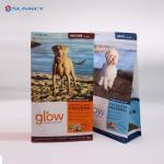 Big Flat Bottom Laminated Packaging Pouches 25kg Resealable Dog Food Bag