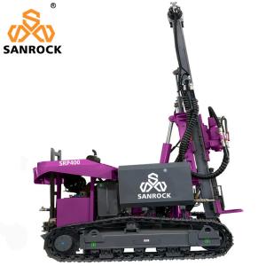 China Pile Driving Machine Photovoltaic Pile Drilling Rig Hydraulic Rotary Pile Driving Rig factory