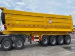 Four Axle Dump Trailer ABS Anti Lock Braking System Ultimate For Heavy