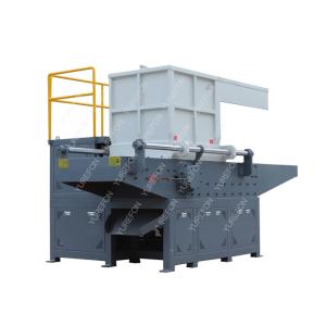 China Low Power Consumption PET HDPE Plastic Bottle Shredder Machine With Single Shaft factory