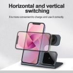 15W Magnetic Wireless Charger 3 In 1 Wireless Charging Stand Cell Phone Charger