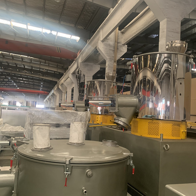 6mm PVC compounding Powder Plastic Mixer Machine Fully automatic