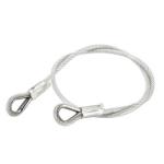 Industrial Grade PVC Coated Nylon Stainless Steel Wire Ropes for Harsh