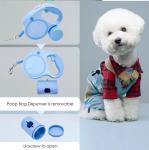 Nylon Pet Traction Rope Automatic Retractable Pet Leash Outdoor Walking 3m 5m