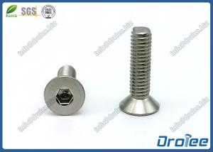 China M3 x 20mm Stainless Steel 316 Flat Head Socket Cap Screw factory