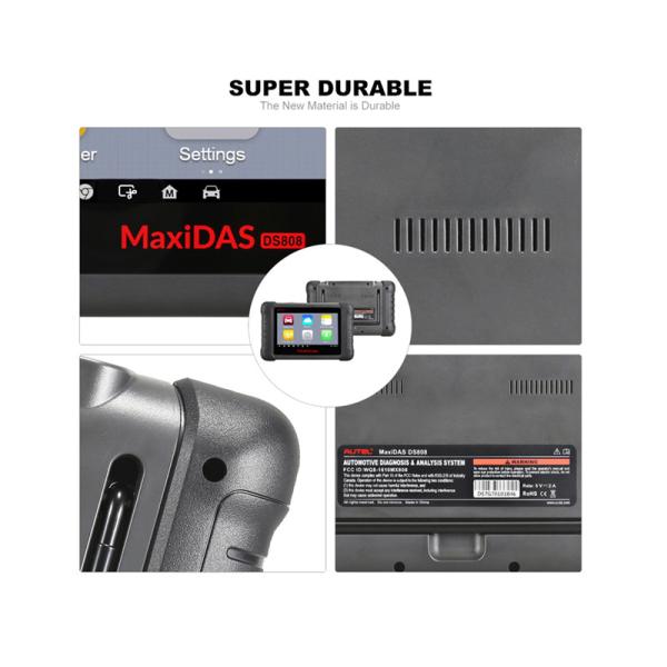 Autel Maxidas DS808 OBD2 Diagnostic Tool Upgrad of DS708 with Full set OBDI Adapters automotive Scanner Same Function as