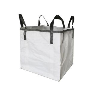 China Flexible Container Big Pp Jumbo Bulk Bags 1000kgs / 2000kgs White Color factory