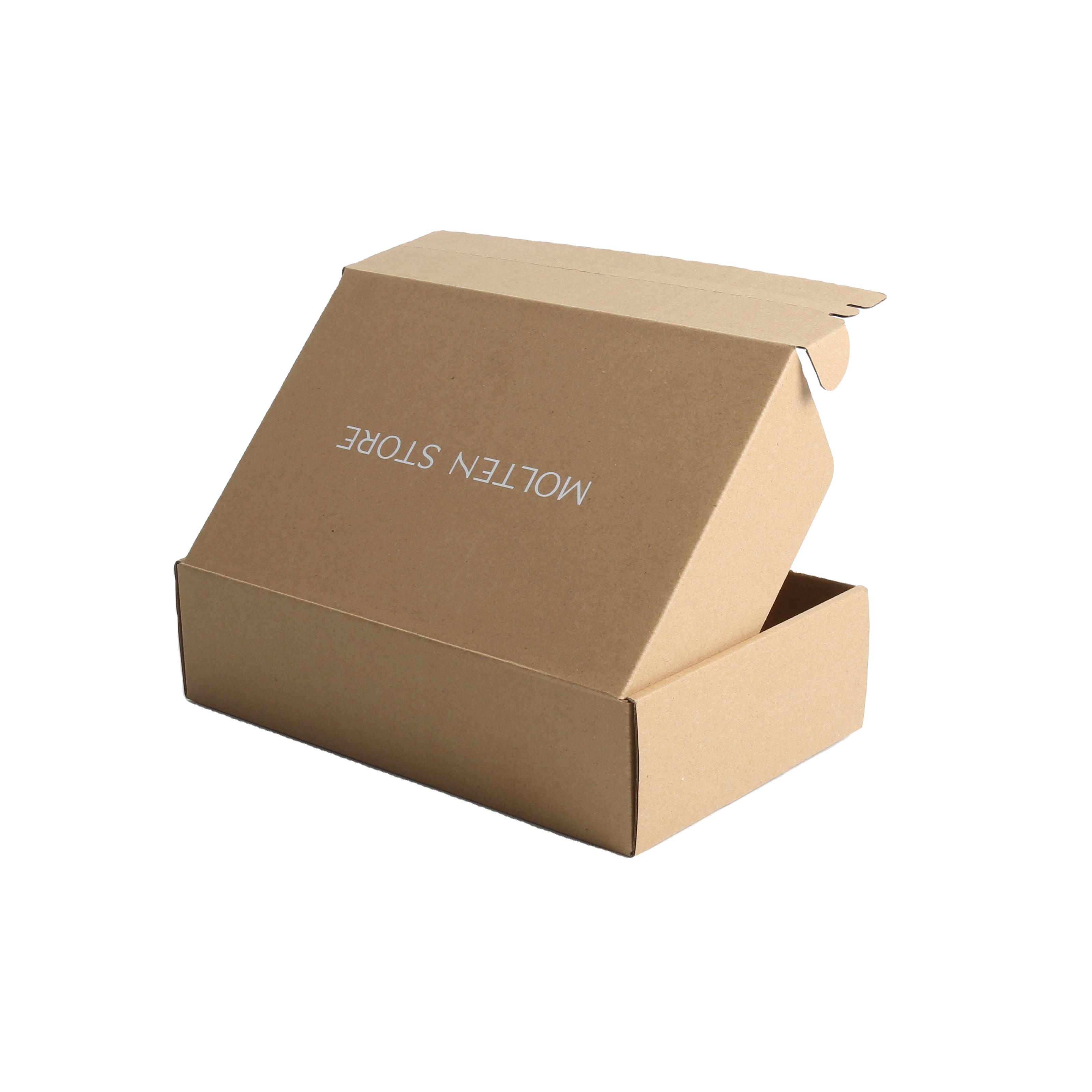 Kraft Corrugated Paper Cardboard Mailer Box for Business Shopping and Perfume Packing