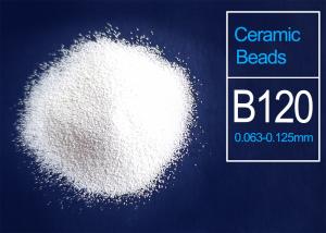 China ISO ZrO2 B120 Metal Surface Finishing Ceramic Beads factory