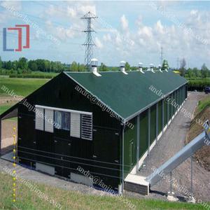 China Factory Price Construction Design Steel Structure Warehouse Building for Farmhouse Application factory