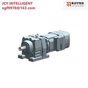 China 555NM Heli Bevel Gearbox Parallel Shaft 3 Stage Reducer factory