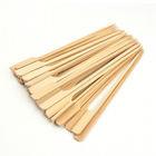 China OEM Disposable Bamboo Paddle Skewer Sticks For Fruit Meat Vegetables factory