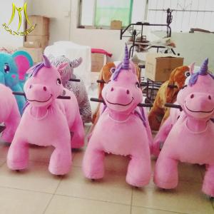 China Hansel 2018 Wholesale animal coin operated rides for mall coins animals operated scooter factory