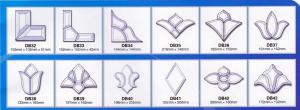China 0.5cm Stained Beveled Glass Clusters Bevel Sets Transparent Upscale factory
