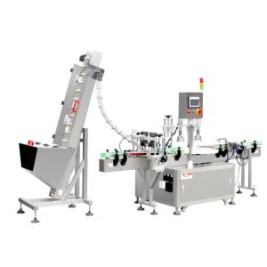 60bpm Filling Packing Machine , 2 Heads Clam Capping Machine