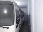 Used Mini Bus Toyota Coaster 2TR Gasoline Engine 30seater Left Steering