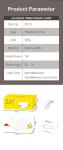 Baby Room Party Gift Christmas Silicone Dull Duck Night Lamp with Patting Switch