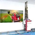 Integrated 1440dpi Automatic Wall Inkjet Printer With Epson Head