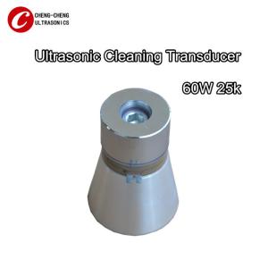 China 60W 25K Ultrasonic Cleaner Vibration Piezoelectric Transducer factory
