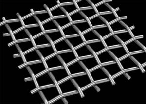 China Crusher Woven Crimped Vibrating Screen Wire Mesh For Mining factory