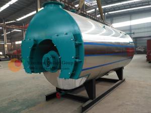 China Oil Fired Central Heating Boilers , Horizontal Steam Boiler 40.37-1448 NM3 Consumption factory