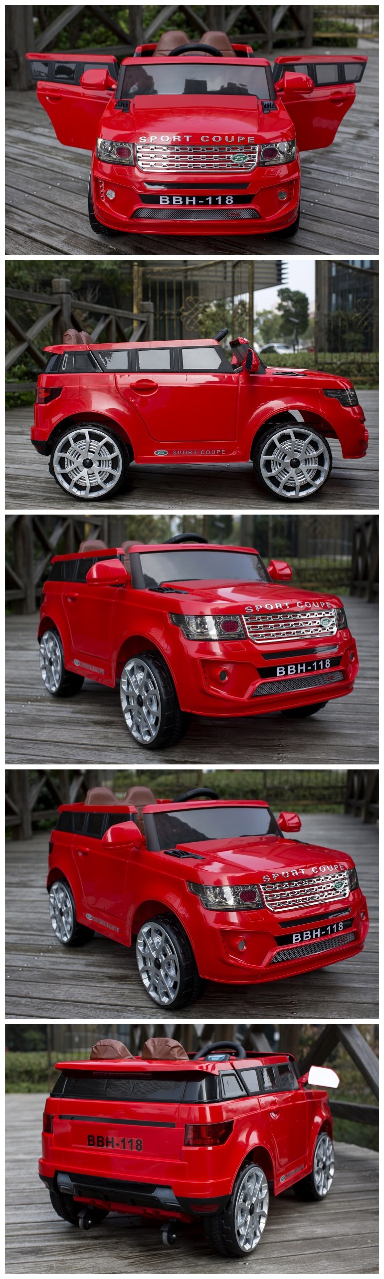 Children's Electric Ride-On Car Toy for Kids Age Range 5 to 7 Years 12V4.5AH*1 Battery