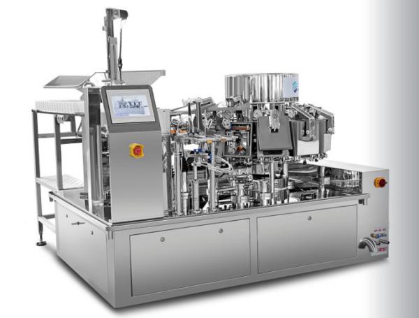 Premade Bag Doypack Pouch Filling Sealing Machine Automatic Rotary With