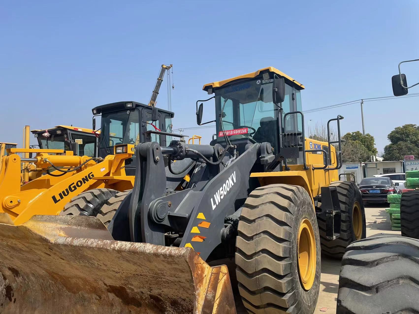 2022 Year XCMG LW500KV Second Hand Wheel Loaders 5 Tons For Construction Site