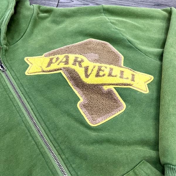 Customized Colors Hoodie Men Zipper Chenille Embroidery Oversized Cropped Hoodie Streetwear With Customized Printing Label