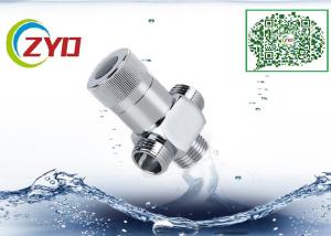 China CE Plumbing Shower Diverter Valve Chrome Plated Surface Brass Body factory