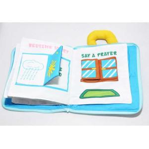 China Plush 3D Early Education Books 20x25cm For Baby on sale