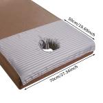 Massage Table Head Cover, Bed Table Cover Sheets with Hole for Salon SPA,