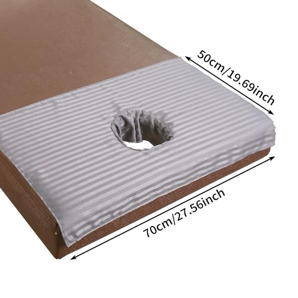 Massage Table Head Cover, Bed Table Cover Sheets with Hole for Salon SPA,