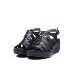 S256 New summer simple all-match sandals leather thick-soled increased women's