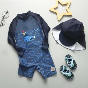 China Adult Boys Swimwear Sets Digital Printing Stylish Boys Swimwear UPF 50+ Sunprotection factory