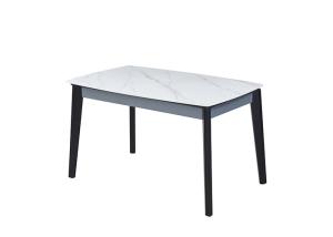 China Stylish Solid Wood ISO9001 Nordic Marble Dining Table factory