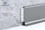 6063 Aluminum Skirting Board T6 Temper Polishing OEM Available For Kitchen