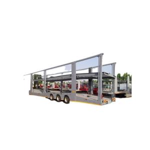 China 3 Axles Skeletal Vehicle Transport Trailer Carrier Semi Trailer with 1 AND9201TCL factory