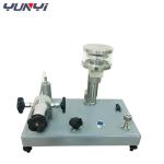 Gas Piston Pressure Gauge Calibrator Nitrogen Dead Weight Tester With High