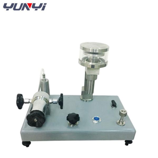 Gas Piston Pressure Gauge Calibrator Nitrogen Dead Weight Tester With High