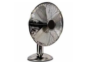 China 90 Degree Oscillating Antique Electric Table Fan 12 Inch 3 Speed factory