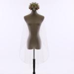 Factory direct wholesale bridal veil short double light yarn soft fingertip